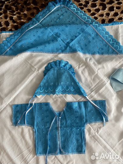 Конверт летний на выписку для мальчика