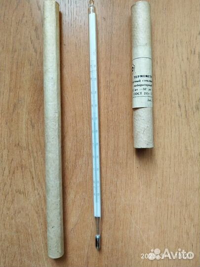 Термометры стеклянные ртутные лабораторные