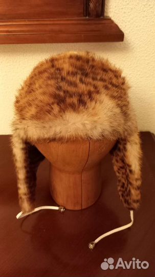 Шапка ушанка женская