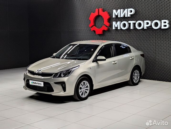 Kia Rio 1.6 МТ, 2018, 90 100 км