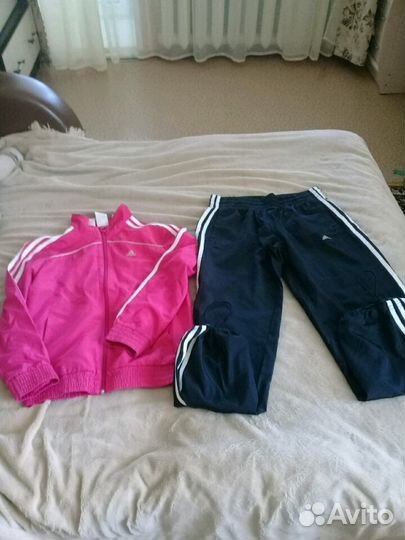 Костюм спортивный на девочку 7 - 10 лет