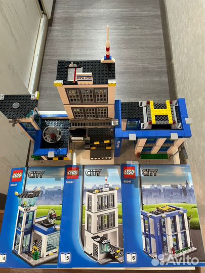 Lego city полицейский участок 60047