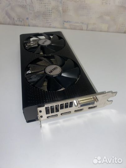 Видеокарта rx580 8gb sapphire nitro