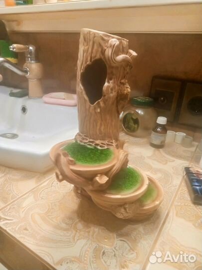 Грот для аквариума керамический