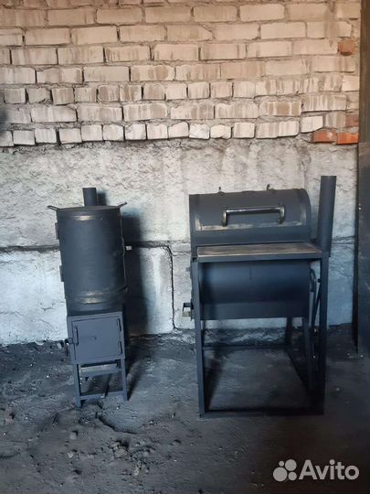 Печи для бани, коптильни, мангалы