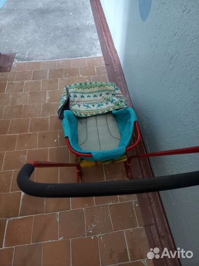 Коляска санки