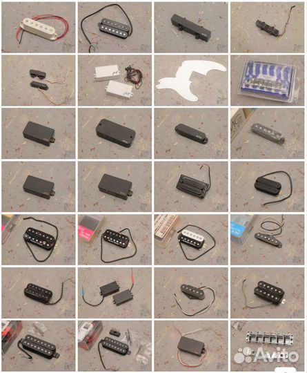 Звукосниматель, фурнитура для электрогитары