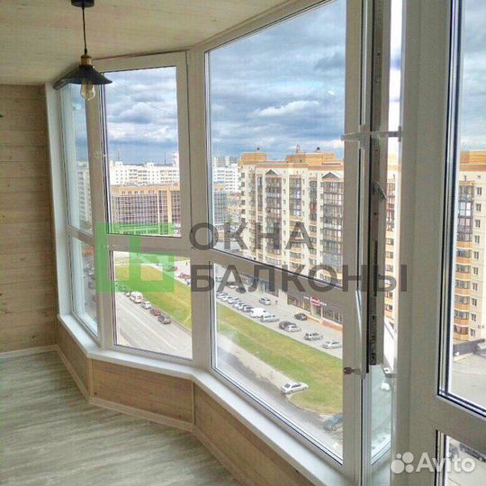 Остекление балконов и лоджий