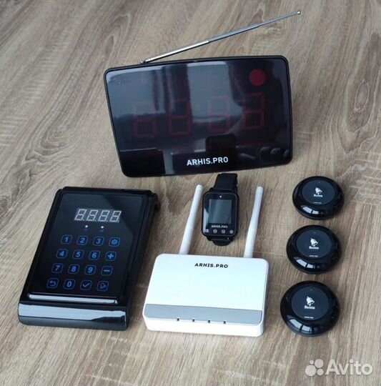 Система вызова персонала беспроводная - комплект