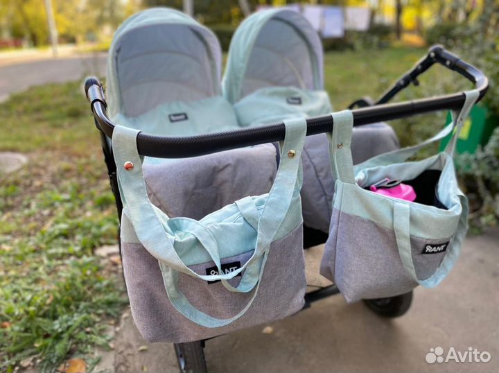 Коляска для двойни