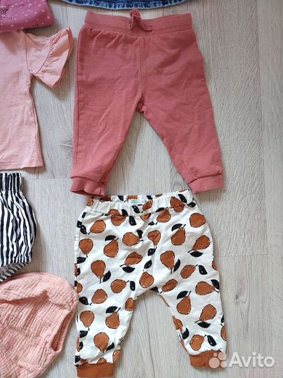 Пакет одежды для девочки 74 80