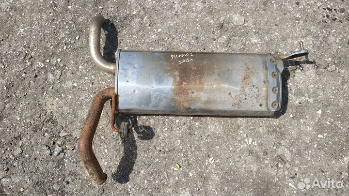 Глушитель Киа Пиканто 2