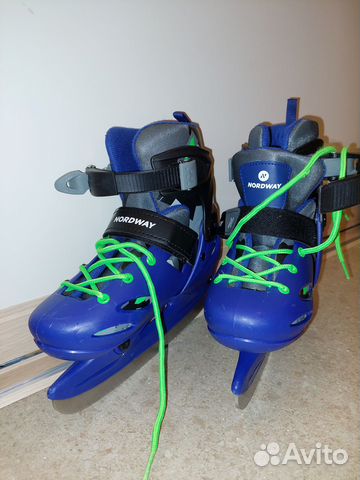Коньки детские раздвижные размер 30 -33