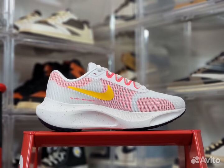 Кроссовки Nike Zoom Fly 5 White Bright Crimson