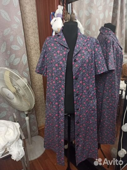 Халат СССР новый ситец 40 42 44 платье халат