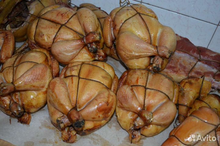 Копчение, куры, утки, свинина