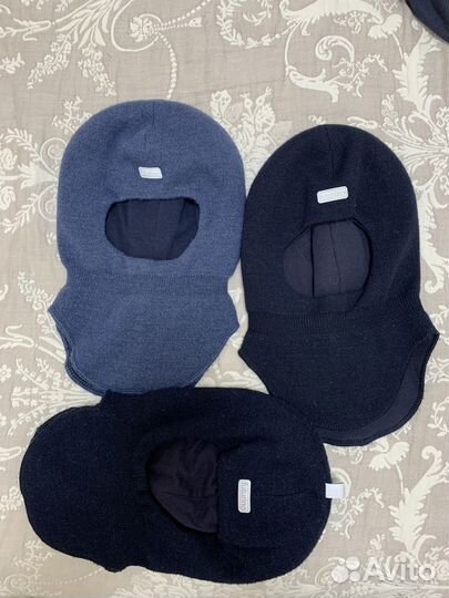 Шапка шлем,краги