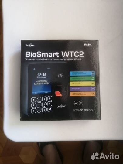 Терминал учета рабочего времени BioSmart WTC2