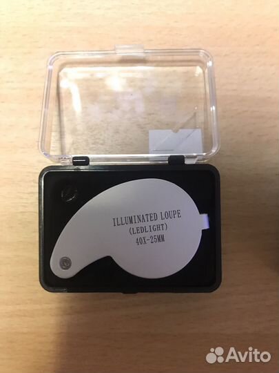 Ювелирная лупа с подсветкой