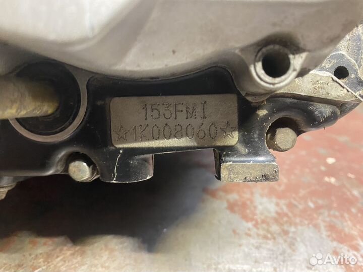Двигатель питбайк yx125 153fmi