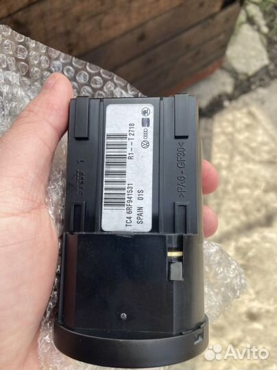 Переключатель света фар volkswagen polo