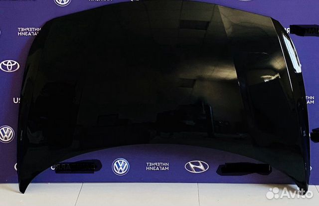 Капот Hyundai solaris 15-17 черный