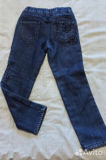 Джинсы для девочки 116