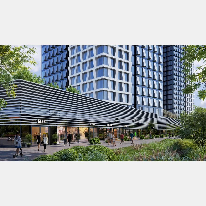 2-к. апартаменты, 49,1 м², 4/35 эт.