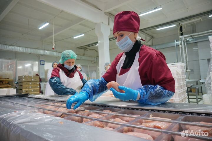 Упаковщики-разнорабочие Вахта в Токаревку 15 смен