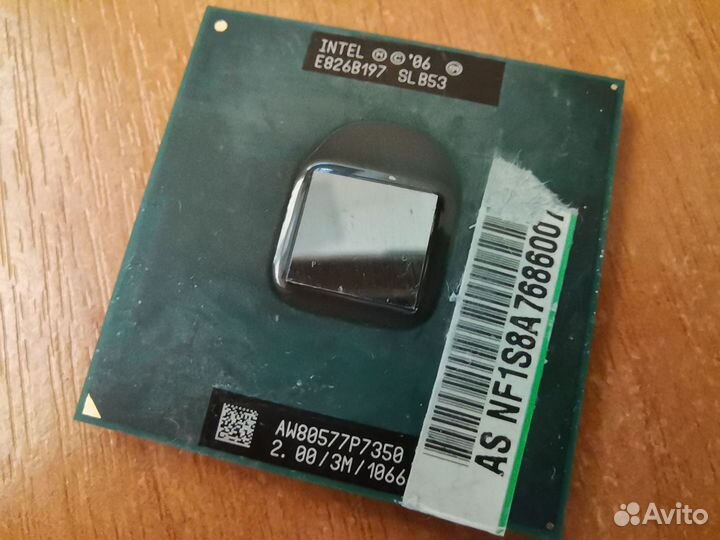 Процессор Intel p7350