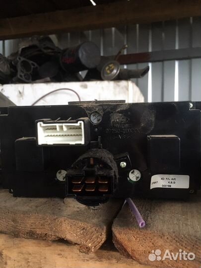 Блок управления печкой Элантра xd.Разборка