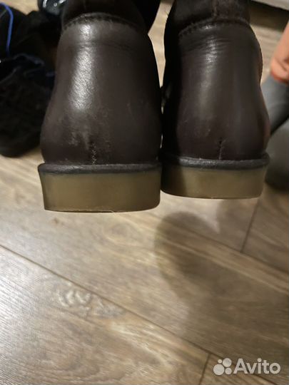 Сапоги zara 32 кожа