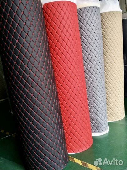 Стеганая экокожа