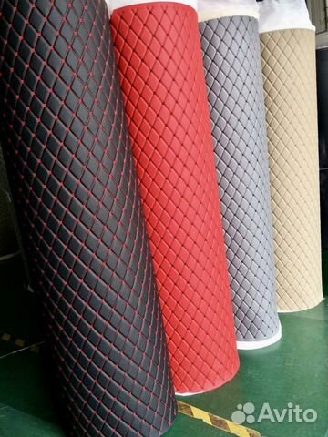 Стеганая экокожа