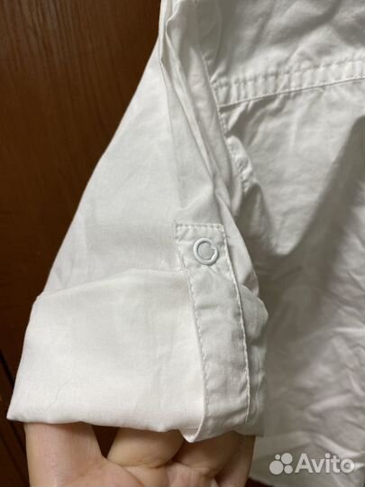 Рубашка белая новая для мальчика, р.92