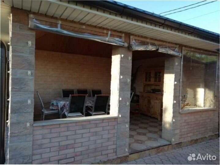 Мягкие окна на беседку для дачной беседки