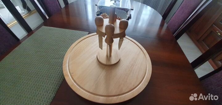 Вращающаяся Сервировочная доска для сыра