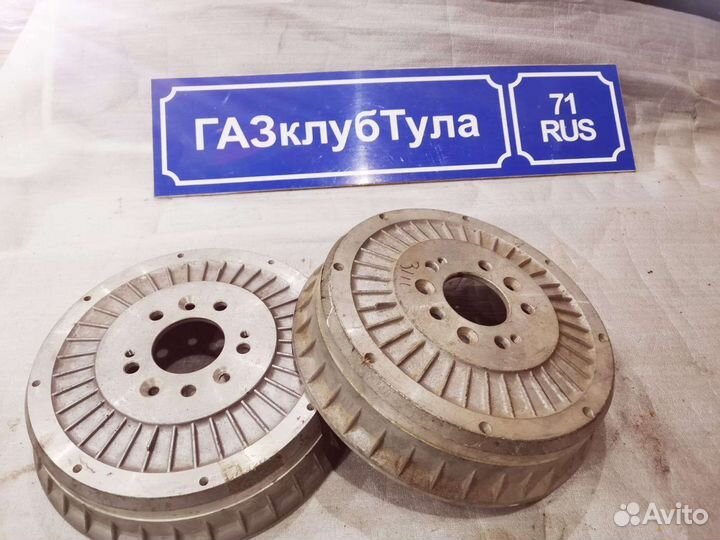 Комплект алюминиевых барабанов Волга 3110/105