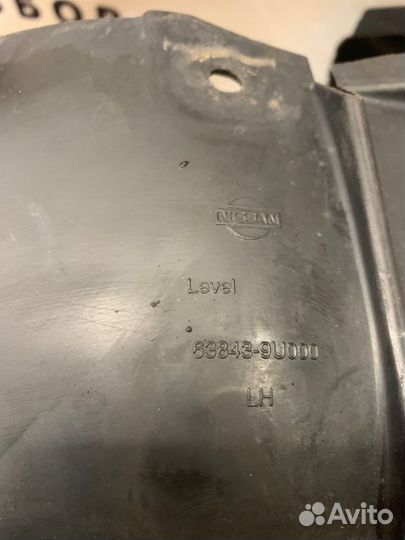 Подкрылок передний левый Nissan Note E11 (1.4)