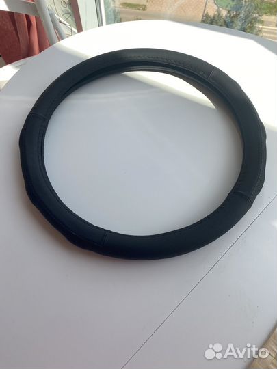 Чехол/ оплетка на руль из натуральной кожи