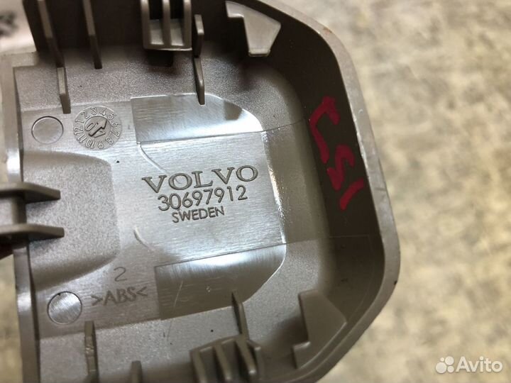 Заглушки болтов сидений s80, xc70