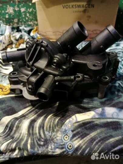 Оригинальная помпа Шкода Рапид 1.6