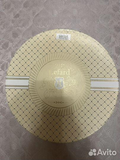 Чайный набор на 6 персон lefard плиссе