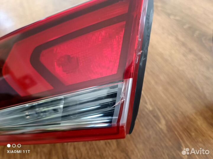 Фонарь в крышку багажника Хёндэ солярис 2