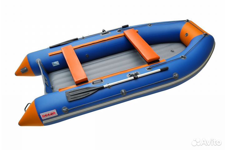 Лодка пвх Roger Zefir 3500 LT нднд малый киль