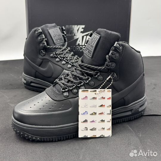 Nike air force 1 duckboot с мехом зимние