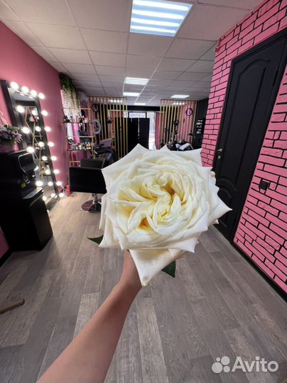 Гримерное зеркало с лампочками