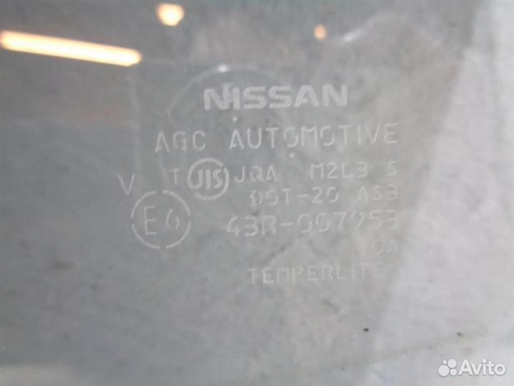 Стекло двери задней правой Nissan Juke (F15) 2011