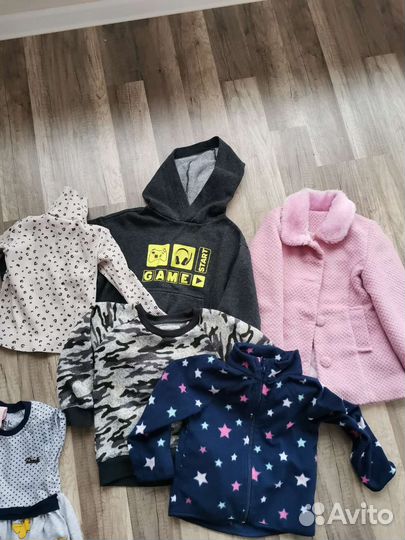 Детские вещи пакетом для девочек