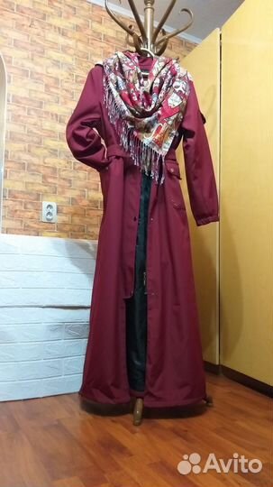 Женская парка в пол 48 (135 см)